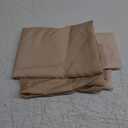 YOSTEV Gold Brown Ombre Shower Curtains for Bathroom,Gold Brown White Fabric Gradient Shower Curtain,Textured Fabric Waterproof Bath Decorative Accessories,72x72inch