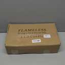 Set of 24 Waterproof Outdoor Flameless Candles, LED Candles with 4 Remote and Timer,(H 4" 5" 6" x D 2.2"),for Halloween Wedding Festival