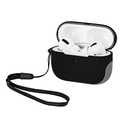 WITHit Sport Cover Compatible with Apple AirPods Pro, Soft, Durable Silicone and Hard Protective Shell, Protective Earbud Cover – Wireless Charging Compatible AirPod Pro Case (Black/Grey)