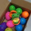 12pcs Easter Eggs Filled with Finger Puppets for Easter Basket Stuffers,Prefilled Easter Egg with Finger Puppets for Easter Egg Fillers,Party Favors,Goodie Bags Fillers, Easter Gift for Kids