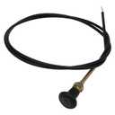 054-8017-00 290-610 Choke Cable Replacement for Bad Boy Most CZT, CZT Elite, Compact Outlaw, MZ, MZ Magnum, Maverick, Outlaw, Outlaw XP, ZT and ZT Elite Zero-Turn mowers 62" Long