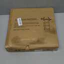 3 Tier Corner Shelf Stand, 23.2" Kitchen Shelf Organizer with Metal Frame for Organization & Storage, Marble White Corner Shelf for Kitchen Decor Accessories