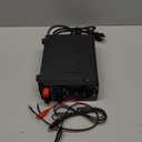 WEP 605D-III DC Variable Power Supply 60.00V 5.000A High Precision Bench Lab Power Supply with Alligator Clips for anodizing kit, Electroplating, arduino, breadboard