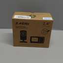 Baby Monitor with Camera and Audio, Video Baby Monitor No WiFi Night Vision 2.4" LCD Screen Portable Baby Camera Monitor Alarm Lullaby Temperature Sensor and 1000ft, Ideal for Baby/Elderly/Pet