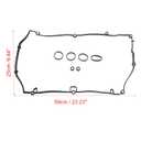 X AUTOHAUX VS50788R 11127582400 Engine Valve Cover Gasket for Mini Cooper S Countryman Paceman JCW R55 R56 R57 R58 N13 N18 for BMW 118i 120i 1.6T 12-16