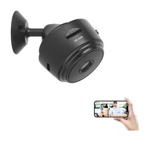 Smart Security Camera, Real Time Display, Motion Detection, 120° Wide Angle, 90° Horizontal Angle, 720P Mini Surveillance for Home, Easy to Set Up