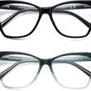 Oversized Reading Glasses Women Cat Eye Photochromic Computer Reader Stylish Ladies Designer Fashion Big Unbreakable Eyewear