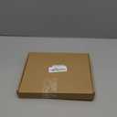 ColorGround Short Curly Silvery White Old Lady Wig with Glass and Eyeglasses Chain for Party