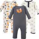 Hudson Baby Cotton Union Suit, 2 Pack Pants, Size: 9-12 Months