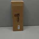 TONIAL1 Inch Double Curtain Rods for Windows 66 to 120 Inches, Heavy Duty Decorative Drapery Rod 32 to 144 Inches with Classic Cap Finial, Black