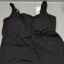 EUYZOU Women Shapewear Tummy Control Camisole Tops - Square Neck Sexy Compression Tank Tops Seamless Body Shaper, Size M