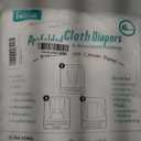 Fasoar 6-Ply Cotton Cloth Diapers and Burp Cloths, Washable for Babies