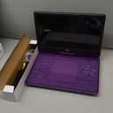 ieGeek 15.9" Portable DVD Player with 14.1" Swivel Screen, HDMI Input, 6-Hour Rechargeable Battery, Region Free, USB/SD Playback, Ideal Gift for Seniors, Kids and Travel, Purple