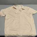 PJ PAUL JONES Mens Polo Shirts Short Sleeve Textured Knit V Neck Shirt Casual Golf Shirts Stylish Old Money Tops, M 
