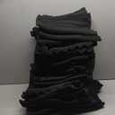 52 Pack Acoustic Foam Panel Wedge Studio Soundproofing Wall Tiles 12" X 12" X 1" (Black)