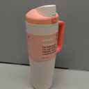 Owala FreeSip Tumbler - Stainless Steel-40-oz.-Orange/Tan(Sparkling Sherbet)
