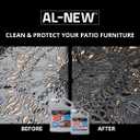 AL-NEW Aluminum Restoration Cleaning Solution | Clean & Restore Patio Furniture, Stainless Steel, and Other Household Metal Surfaces (16 oz.)