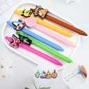 50Pcs Random Different Pens Cute Novelty Gel Pens Aesthetic kawaii Black Ink Pen Ballpoint Pen Accessories for Work Bulk Office Supplies Birthday Party Favor gifts