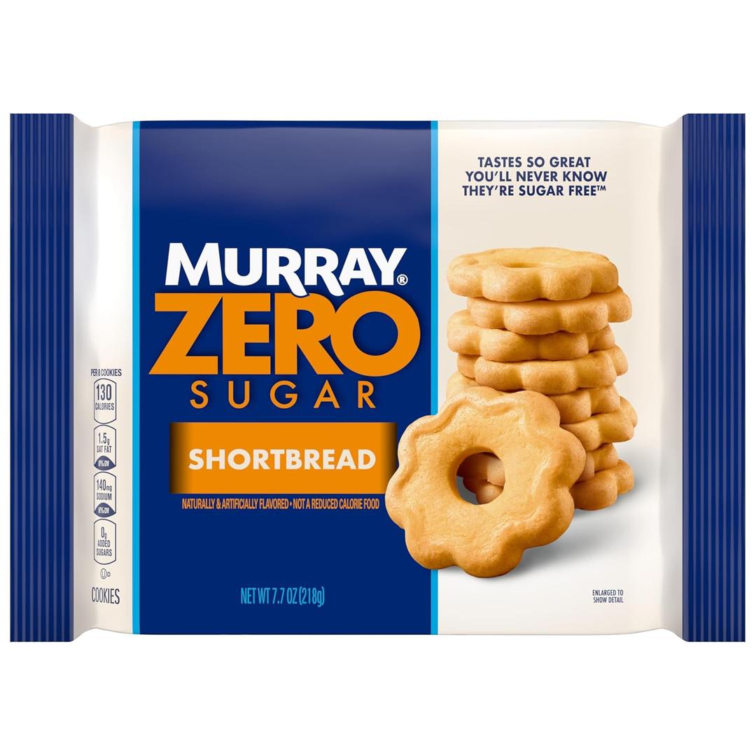 12 x Murray Sugar Free Shortbread Cookies, 7.7 Oz. (Pack of 1)