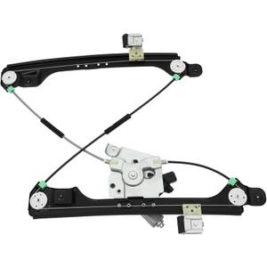 FINDAUTO Power Window Regulator w/Motor Front Left Driver Side fits 2010-2015 For Cadillac SRX 2011 For Saab 9-4X 751-966
