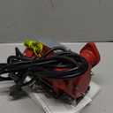 TOPWAY 110V AC Gasoline Fuel Pump 10GPM Self-priming Oil Transfer Pump With Handle, Overheat Protection, Explosion-Proof, Built-in Bypass, for Gasoline Fuel Diesel Kerosene Removal,Red