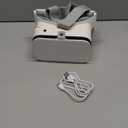 VR Headset for Phone, Virtual Reality Glasses with Bluetooth Headphones for Adults and Kids Play 3D VR Games Movies (White VR Only)