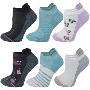 Dr. Motion 3 Pairs Womens Low Cut Ankle Cushioned Breathable Compression Socks 3 pairs lost