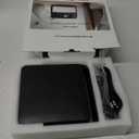 [Ultra-Slim 1.97"| Auto Focus | Built-in Apps | 360 Stand] Smart Mini Projector with WiFi 6 & Bluetooth, Built-in Netflix/YouTube/ Prime Video Apps, DBPOWER N5 Movie Projector for Bedroom (Black)