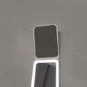 Kintion 2025 Pocket Mirror, Rechargeable Dimmable 3 Color Lighting 1X/3X LED Compact Travel Makeup Mirror for Purse, Portable, Folding, Handheld, Small Lighted Mirror for Women Gift, White