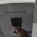 Automatic Cat Feeder with Camera, 4L WiFi Smart Pet Feeder with APP Control, 1080P HD Video, Night Vision,Voice Call, Motion Detection, Dual Power Supply, Stainless Steel Bowl,Supports 5GHz/2.4GHz