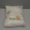 SearchI Water Repellent Bar Stool Covers Set of 4, Stretch Washable Barstool Seat Covers, Counter Height Chair Covers for Kitchen Dining Room Cafe (Beige Diamond Jacquard)