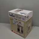 BELLA 12 Cup Programmable Coffee Marker, Reusable Dishwasher Safe Accessories, Easy LCD diaply, Auto Shutoff, 900 watt, Oatmilk