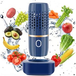 Fruit and Vegetable Cleaner Machine with OH-ion Purification Technology
Portable Electric Ultrasonic Produce Washer Cleaning Device, Waterproof Automatic Food Purifier for Washing Veggie and Fruits