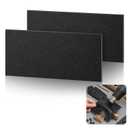 Pangda 2 Pack Thermoformed Plastic Sheets 0.080" Thick 8 x 24 Inch Black, Precise Cut, High Strength Rigid Thermoplastic for DIY Knife Sheaths, Crafts, Model Parts, Holster Making, Cosplay
