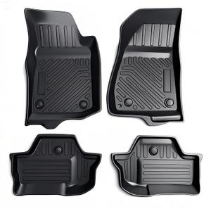 Floor Mats for Jeep Wrangler JL 2-Door 2018-2025 - All-Weather Protection, Custom Fit, Rugged Durability - Perfect for Off-Road Adventures and Daily Commutes