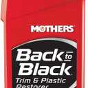 Mothers 06112 Back-to-Black Trim & Plastic Restorer, 12 fl. oz.