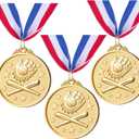 Abaokai 12 Pieces Baseball Medals for Award,Softball Medals for Kids Sports Baseball Games, Party Favors, 2 Inches
