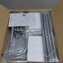 Standard Clothing Garment Rack with Wheels, 47.05" to 65.94" Adjustable Chrome Clothes Rack for Hanging Clothes, Portable Rolling Clothing Rack with Lockable Casters for Bedroom, Laundry Room