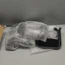 Nilight Universal Side Step Slip-Proof Aluminum Side Hoop Steps Nerf Bars Assembly Black 4 Pcs for Chevy (Chevrolet) Ford Toyota GMC Dodge RAM (Drilling Required)