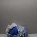 Mens Winter Jackets Waterproof Warm Fleece Ski Jacket with Hood Thermal Windproof Coat Zip Pockets (Large, Blue/Navy)