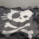 Pirate Cat Skull and Crossbone Home Flags 3 X 5 in Indoor&Outdoor Decorative Home Fall Flags Holiday Decor