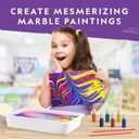 National Geographic Mega Arts and Crafts Kit for Kids Mosaic Kit, Marbling Paint Kit & Air Dry Clay Pottery Kit Art Projects for Kids Ages 8-12, Crafts for Girls and Boys
