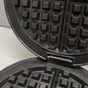 Cuisinart Waffle Maker, 1250W Round Classic Waffle Iron, 5-Setting Adjustable Browning Control, WMR-CANAS, Brushed Stainless