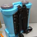 SideKing Battery Powered Backpack Sprayer 3.2 Gallon, 0-80 PSI Adjustable Pressure Sprayer Compatible with Makita 18V Battery, Electric Sprayer with Wand, 5 Nozzles, 2.0Ah Battery&Charger Included