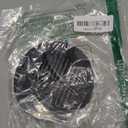 JSP Manufacturing Floor Drain and Vent Cover - Black, 4"