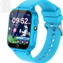 Cosjoype Kids Smart Watch for Kids with 26 Puzzle Games HD Camera Video MP3 Player Habit Tracking Learn Card Flashlight 12/24 hr Kid Watches Gift for 5-12 Year Old Boys Toys for Kid