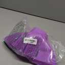 The Original Salbree Collapsible Silicone Microwave Popcorn Popper Maker Machine, Microwavable Bowl Holds 16 Cups, Uses Hot Air and Oil Always Optional - (Clear Purple)