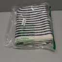 Lahome Rainbow Kitchen Runner Rug, 2x6 Boho Bathroom Laundry Room Rug, Modern Washable Non Slip Non Shedding Stain Resistant Black Carpet Runners for Hallway 6ft Entryway Bath