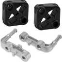 68275662AB Exhaust Bracket Muffler Support Rubber Isolator Hanger Assembly Rear Left & Right Compatible with 2019-2025 Ram 1500 3.0L 5.7L 6.2L, Driver Passenger Side 4PCS