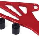 JFG RACING CNC Front Sprocket Cover Guard for CR250R 2002-2007/CRF250R 2004-2009/CRF250X 2004-2017/CRF450R 2008